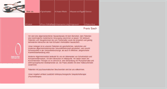 Desktop Screenshot of praxis-ibach.de